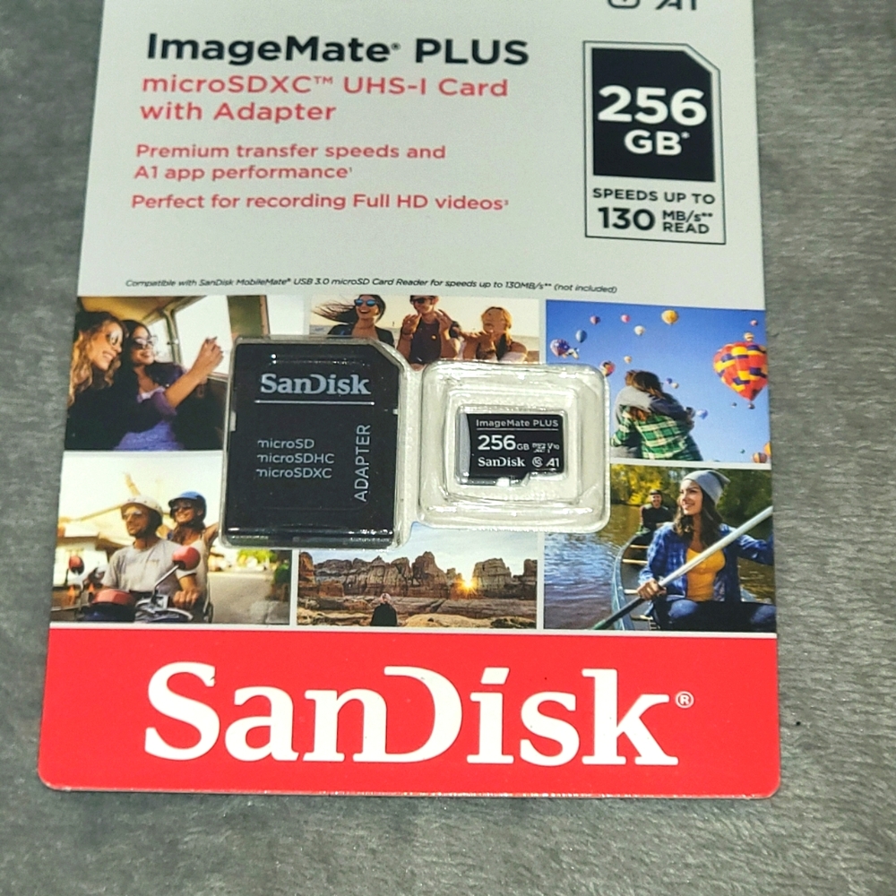 256 GB SD micro memory card